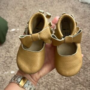 Tan Monkey Feet Moccasins